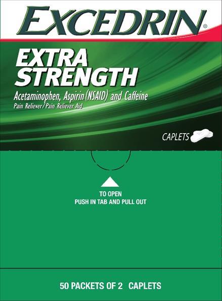 EXCEDRIN EXTRA STRENGTH 2PK 25CT