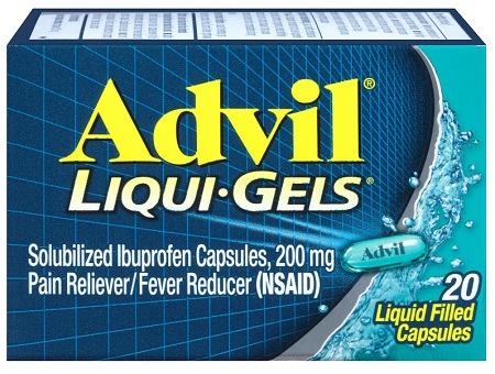 ADVIL (BTL) LIQUI-GEL 20CT**AVAILABLE BY SPECIAL ORDER AND EMAIL ONLY, ALLOW 21 DAYS LEADTIME**