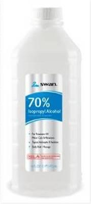 ALCOHOL WHITE 70% 16OZ