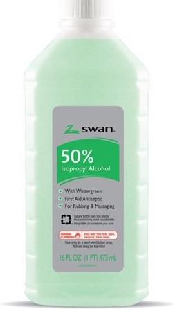 ALCOHOL GREEN 50% 16OZ