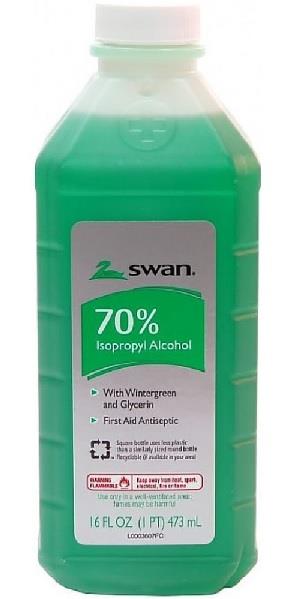 ALCOHOL GREEN 70% 16OZ**AVAILABLE BY SPECIAL ORDER AND EMAIL ONLY, ALLOW 21 DAYS LEADTIME**