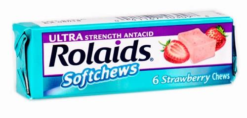 ROLAIDS SOFTCHEW STRAWBERRY 12CT/6PC