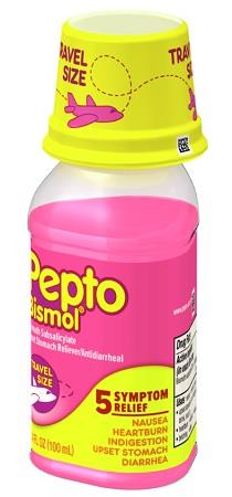 PEPTO BISMOL BOTTLES 3.4OZ**AVAILABLE BY SPECIAL ORDER AND EMAIL ONLY, ALLOW 21 DAYS LEADTIME**