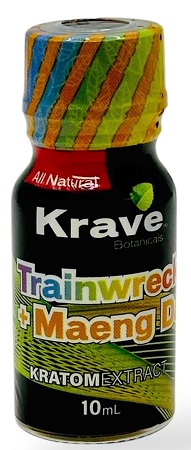 KRAVE EXTRACT SHOT - TRAINWRECK + MAENG DA**SPECIAL ORDER ITEM -- 7-14 DAY LEAD TIME -- NO RETURNS/EXCHANGES**