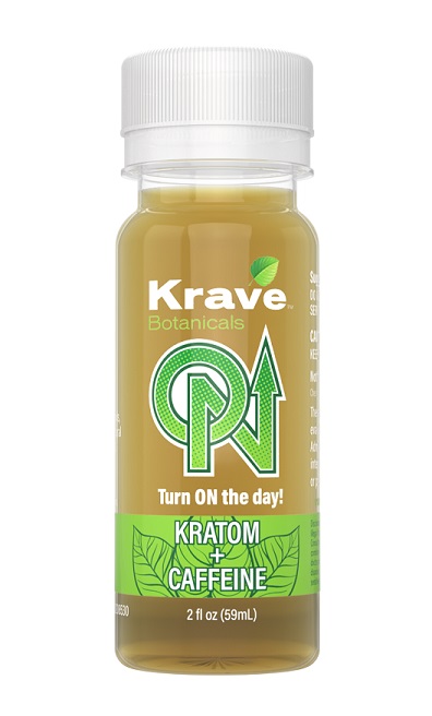 KRAVE MUSHROOM KRATOM SHOT (59ML) (12CT DISPLAY)**NO RETURNS ALLOWED** -- **SPECIAL ORDER**
