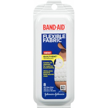 J&J BANDAID 8CT TRAVEL PACK