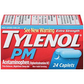 J&J TYLENOL PM CAPLETS 24CT**AVAILABLE BY SPECIAL ORDER AND EMAIL ONLY, ALLOW 21 DAYS LEADTIME**