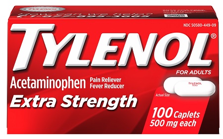 J&J TYLENOL CAPLETS 100CT**AVAILABLE BY SPECIAL ORDER AND EMAIL ONLY, ALLOW 21 DAYS LEADTIME**