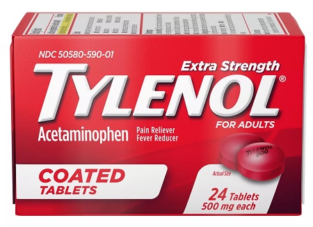 J&J TYLENOL COATED TABLETS 24CT**AVAILABLE BY SPECIAL ORDER AND EMAIL ONLY, ALLOW 21 DAYS LEADTIME**