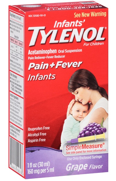 J&J TYLENOL INFANT DROPS GRAPE 1OZ**AVAILABLE BY SPECIAL ORDER AND EMAIL ONLY, ALLOW 21 DAYS LEADTIME**