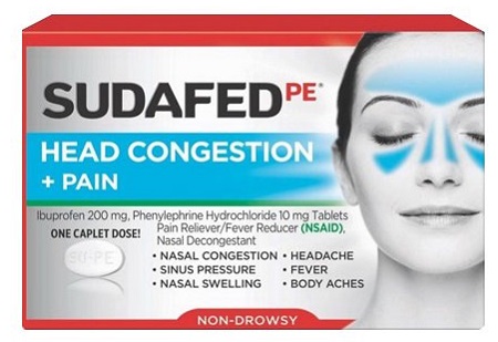 J&J SUDAFED PE HEAD CONGES.& PAIN 20CT**AVAILABLE BY SPECIAL ORDER AND EMAIL ONLY, ALLOW 21 DAYS LEADTIME**