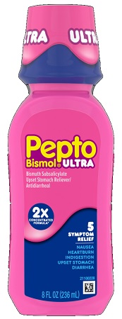 PEPTO BISMOL LIQUID ULTRA 8OZ**AVAILABLE BY SPECIAL ORDER AND EMAIL ONLY, ALLOW 21 DAYS LEADTIME