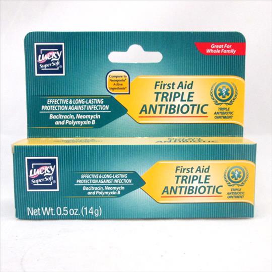 LUCKY TRIPLE ANTIBIOTIC OINTMENT 0.5OZ