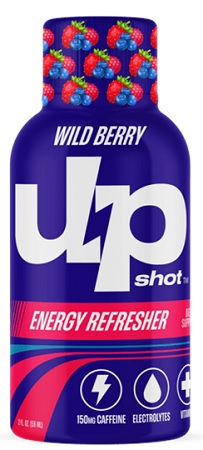 UPSHOT ENERGY SHOT - WILD BERRY 2OZ -(150MG OF CAFFEINE)
