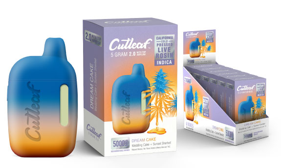 CUTLEAF 5 GRAM DISPOSABLE 2.0  - DREAM CAKE