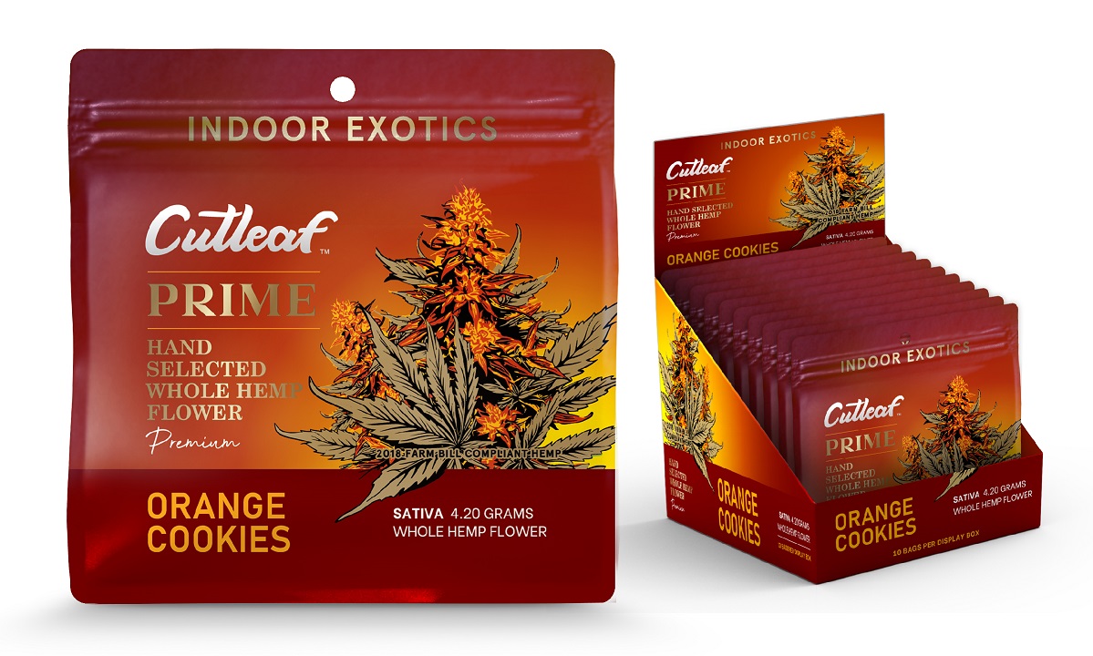 CUTLEAF PRIME FLOWER 4.2G  - ORANGE COOKIES (SATIVA)