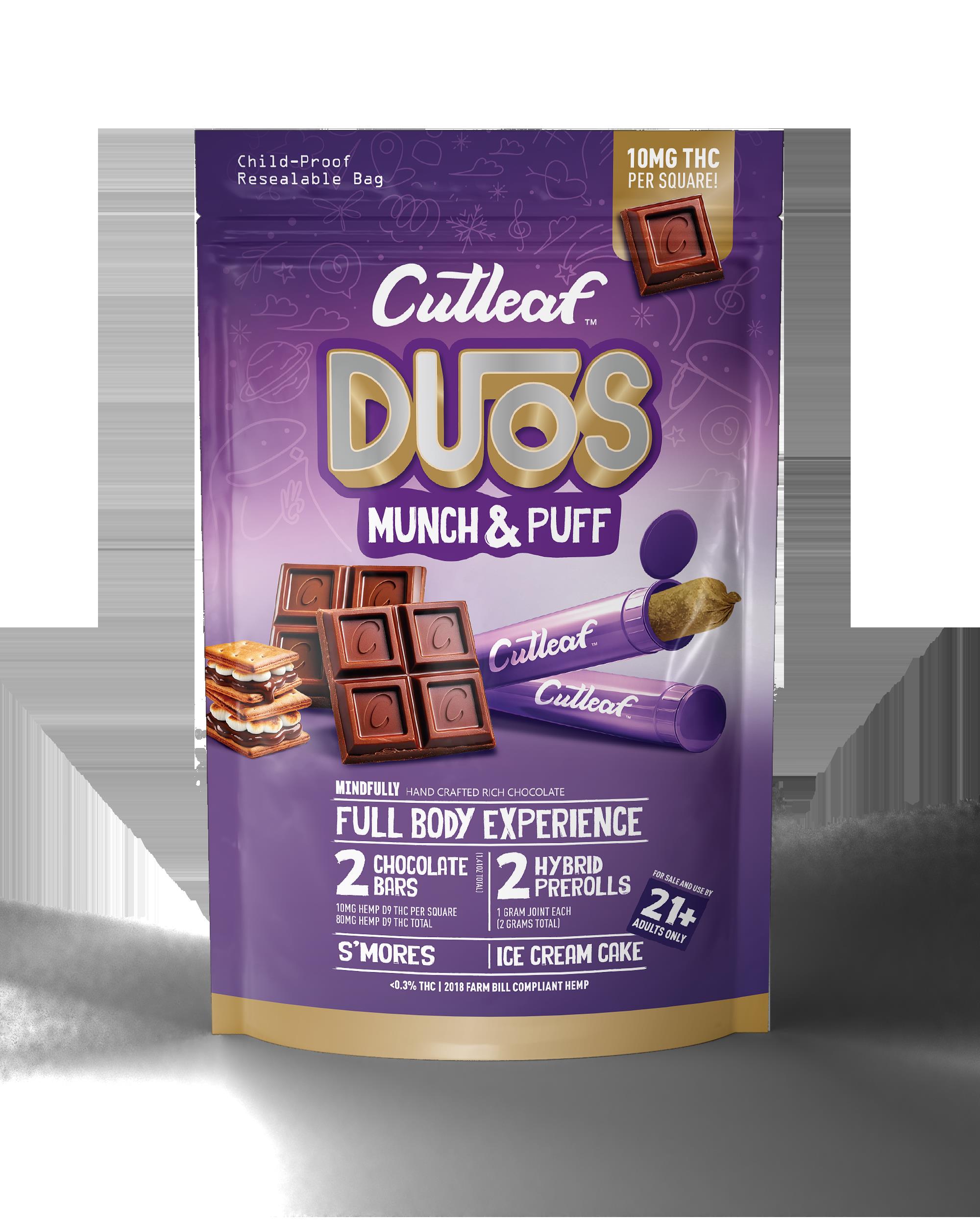 CUTLEAF DUOS MUNCH&PUFF -S'MORES