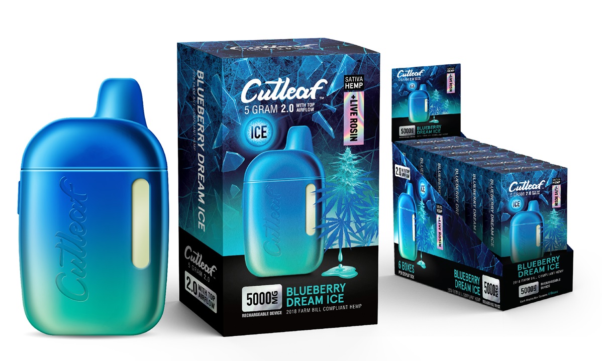 CUTLEAF 5 GRAM 2.0 ICE- BLUE DREAM