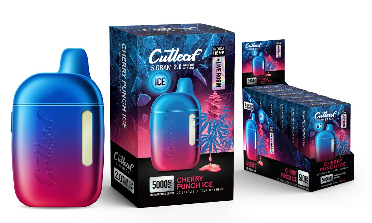 CUTLEAF 5 GRAM 2.0 ICE- CHERRY PUNCH