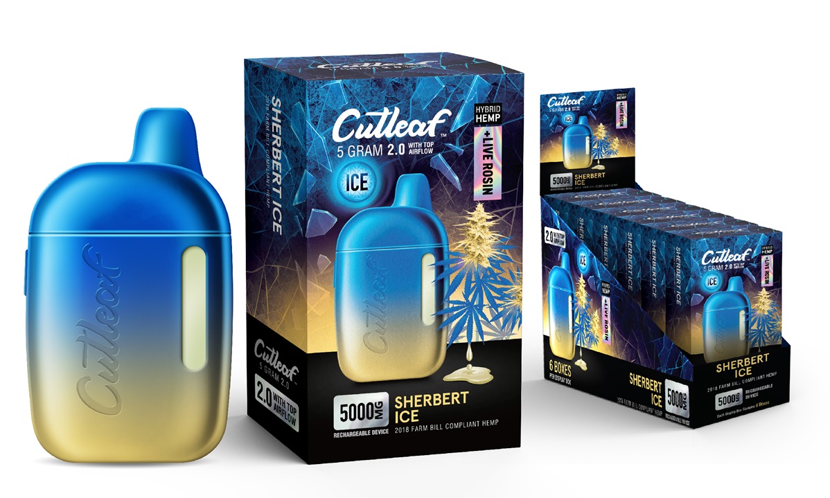 CUTLEAF 5 GRAM 2.0 ICE- SHERBERT ICE