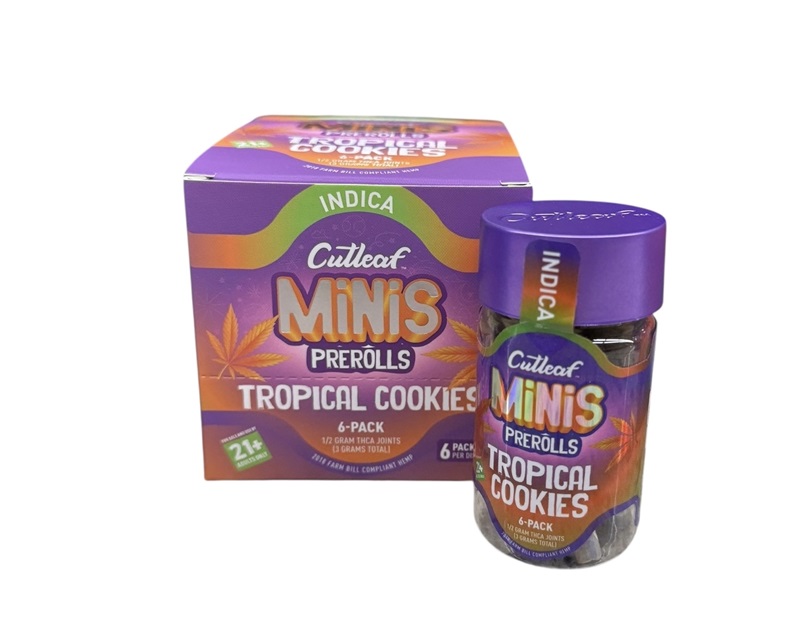 CUTLEAF MINI THCA PREROLLS -TROP COOKIES