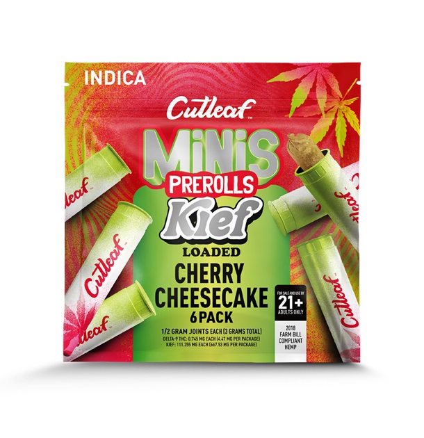 CUTLEAF MINI KIEF LOADED 6PK-CHERRY CHEESCAKE