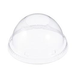 LID 16OZ DOME WITH HOLE**AVAILABLE BY SPECIAL ORDER AND EMAIL ONLY, ALLOW 21 DAYS LEADTIME