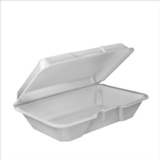 FOAM RESTAURANT BOX MEDIUM (PERFORATED)9.25