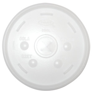 LID 20OZ STRAW(FITS ANY FOAM CUP WITH 20OZ LID)