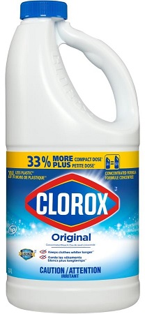 CLOROX 2.4L/81OZ BLEACH (7.5%)