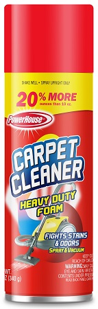 POWERHOUSE CARPET CLEANER CAN 12OZ(FORMERLY HOME SELECT)