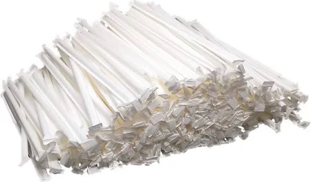 FLEX STRAWS WRAPPED 7 3/4