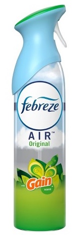 FEBREZE AIR FRESHENER GAIN**AVAILABLE BY SPECIAL ORDER ONLY, ALLOW 21 DAYS LEADTIME