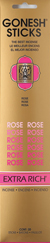INCENSE GONESH 4CT/20 STICKSROSE