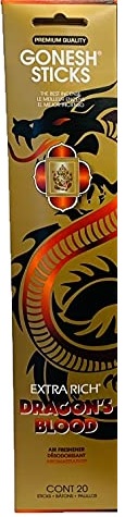 INCENSE GONESH 4CT/20 STICKSGOLD DRAGON'S BLOOD