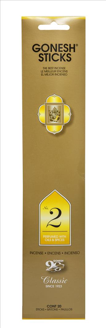 INCENSE GONESH #2 4CT/20 STICKS