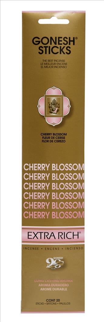 INCENSE GONESH 4CT/20 STICKSCHERRY BLOSSOM