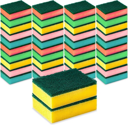 SPONGE SCRUBBING HEAVY DUTY 24/10PK