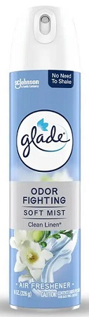 GLADE SPRAY CLEAN LINEN 8OZ