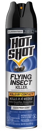 HOT SHOT FLYING INSECT KILLER 6/15OZ