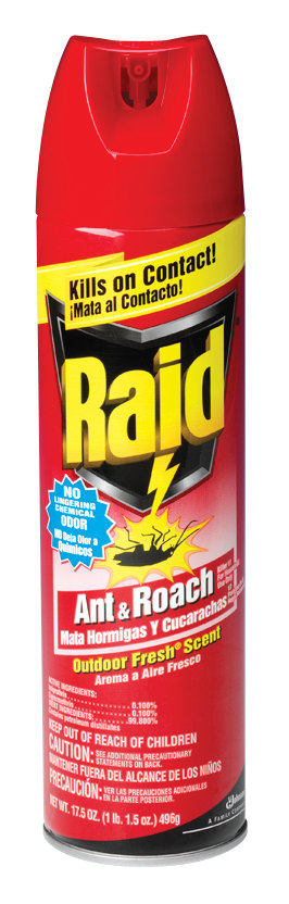 RAID ANT & ROACH 17.5OZOUTDOOR FRESH