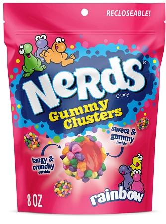 NERDS GUMMY CLUSTER RAINBOW 6/8OZ