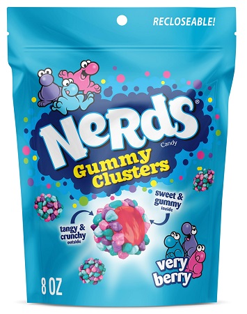 NERDS GUMMY CLUSTER VERY BERRY 6/8OZ