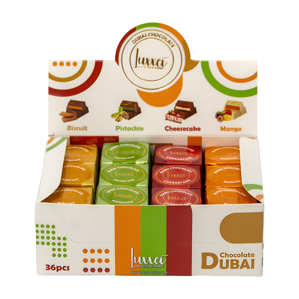 LUXXEI DUBAI SMALL BAR 20 GRAM - ASSORTED