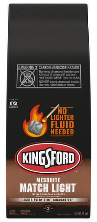 CHARCOAL MATCHLIGHT MESQUITE 4LB*$9.00 OFF PER CASE*
