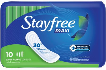STAYFREE MAXI SUPER 10CT