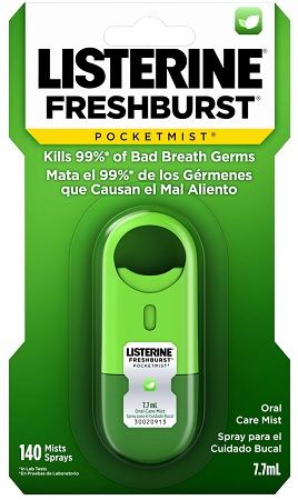 J&J LISTERINE POCKETMIST FRESHBURST 7.7ML**AVAILABLE BY SPECIAL ORDER AND EMAIL ONLY, ALLOW 21 DAYS LEADTIME**