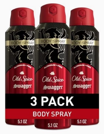 OLD SPICE BODY SPRAY SWAGGER 3/5.1OZ**AVAILABLE 5/01/2026 PREBOOK NOW**