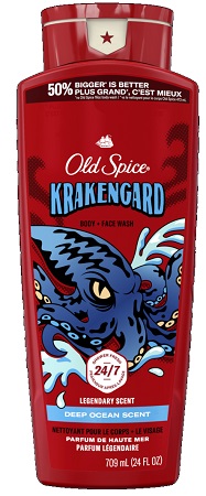 OLD SPICE BODY WASH KRAKENGARD 24OZ**AVAILABLE BY SPECIAL ORDER AND EMAIL ONLY, ALLOW 14 DAYS LEADTIME