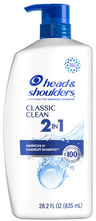 HEAD & SHOULDERS 28.2OZ 2 IN 1 CLASSIC**AVAILABLE BY SPECIAL ORDER AND EMAIL ONLY, ALLOW 21 DAYS LEADTIME